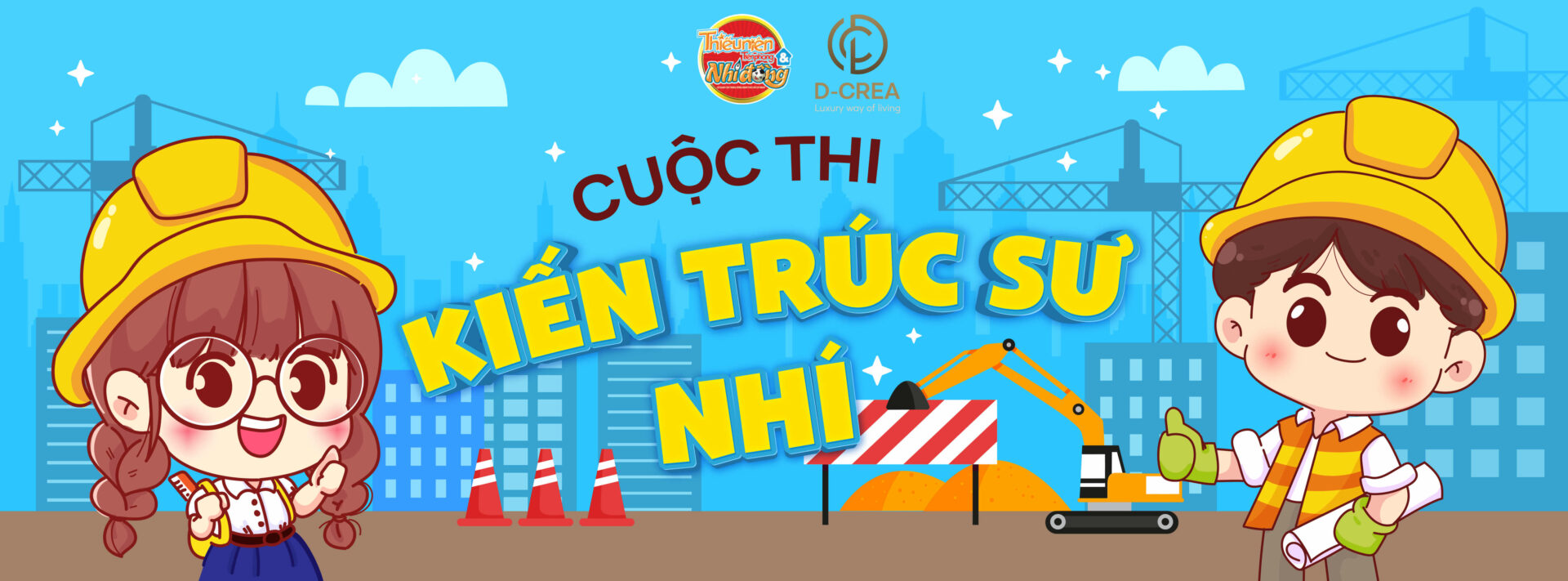 D-CREA | Thể lệ Cuộc thi vẽ tranh - tô màu KIẾN TRÚC SƯ NHÍ 2023